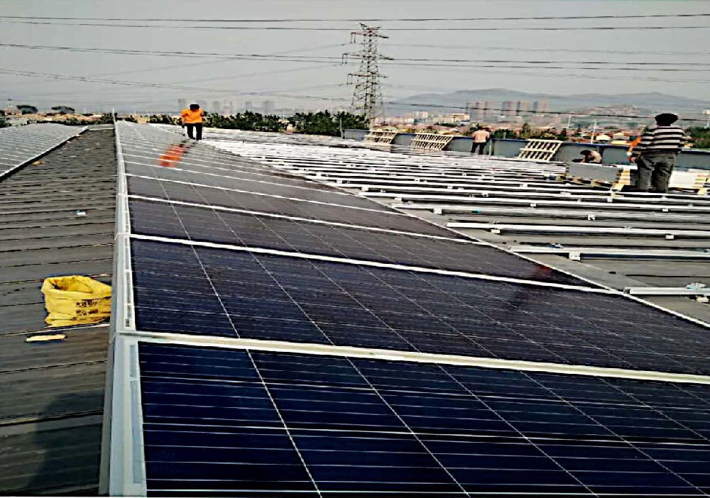 青岛金运浩100kw光伏发电项目